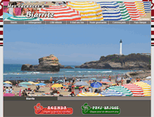 Tablet Screenshot of biarritz-paysbasque.com